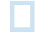 Passepartout 30X60 Cm - 20X40 Cm Perg Blue