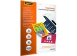 Fellowes Film Di Laminazione Autoadesivo A3 160 Mic 25 Pezzi