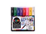 Posca Set Di Pennarelli Acrilici - Mix Di Colori 8 Pz