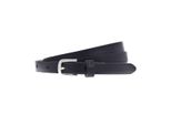 Vanzetti Pelle Cintura Neon Booster 15Mm Full Leather Belt W85 Black Nero