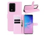 Custodia Per Samsung Galaxy S20 Ultra Custodia Del Telefono Cellulare Flip Custodia Protettiva Cover Rosa