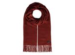 Fraas Sciarpa Pure Polyacrylic Scarf Rust Rosso