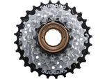 Shimano Tourney MF-TZ510 Cassetta 6 Velocità 14 - 28 Denti Pacco Pignoni Mtb Mountain Bike Cassetta Cambio