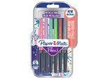 Papermate 2137362 Paper Mate Faserschreiber Flair 12Er Metallic M 0.7 Mm Blister
