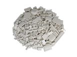 Lego® Mattoncini Speciali Misto Bianco Nuovo! Quantità 500X - Ogni Miscela Assemblata Singolarmente