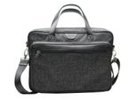 Esquire Borsa Da Ufficio Laptop Bag Con Scomparto Per Laptop Recycled Life Business Bag Black Nero