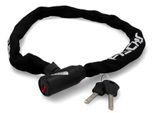 Fischer 50463 Fischer Lucchetto A Catena Per Bicicletta In Neoprene, Con Chiave