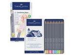 FABER-CASTELL 114622 12 FABER-CASTELL Goldfaber Aqua Aquarellstifte Farbsortiert