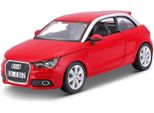 Bburago 18-22127 - Modellino Di Auto - Audi A1 (Rosso, Scala 1:24)