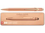 Caran D'ache Biro Retrattile 849 Brut Rosé, Oro Rosa Larghezza Linea: M, Colore Linea: Nero, Canna Esagonale - 1 Pezzo (849.997)