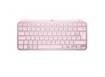 Tastatura Wireless Iluminata, Logitech Mx Keys Mini, Mini, Roz