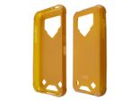 Caseroxx Custodia Protettiva In Tpu Compatibile Con Blackview BV9800 / BV9800 Pro, Custodia In Gomma Per Cellulare Arancione