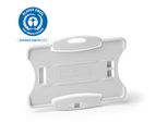 Durable Portabadge Eco Per 1 Tessera, 10 Pezzi, Grigio, 898810