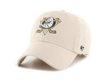 47 Brand Cap Regolabile - Clean Up Anaheim Ducks Bone Beige