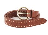 Vanzetti Pelle Cintura Slim Belt W100 Cognac Marrone