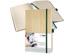 Sigel CO670 Taccuino Conceptum Nature Edition - Ca. A5, Punto A Scacchiera, Copertina Rigida In Bambù Chiaro