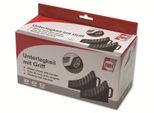 Iwh 19605 Iwh Cuneo Per Ruote Con Supporto, Nero, Set Da 2