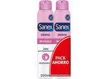 Sanex Ph Balance Dermo Invisible, Deodorante Per Uomo E Donna, Spray Deodorante, Confezione Da 2 200Ml