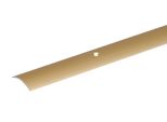 Alberts 490027 Profilo Di Transizione, Forato, Alluminio, Anodizzato Color Sabbia, 900 X 30 Mm