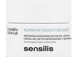 Sensilis Supreme Renewal Detox Crema Notte 50 Ml