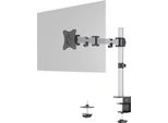 Durable Braccio Porta Monitor Da Tavolo Select Per 1 Monitor, Argento, 509423