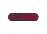Reflector Classic Rosso 24 Mm X 96 Mm Autoadesivo Arrotondato