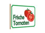 Vianmo Insegna In Legno 20X30 Cm Frische Tomaten Hofladen