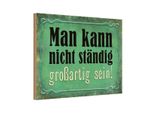 Vianmo Insegna In Legno 12X18 Cm Nicht StäNdig GroßArtig Sein
