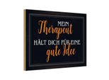 Vianmo Insegna In Legno 12X18 Cm Therapeut FäLt Dich Gute Idee