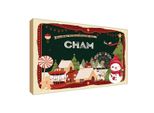 Vianmo Insegna In Legno 20X30 Cm Weihnachten Chamfest