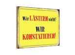 Vianmo Insegna In Legno 12X18 Cm Wir LäStern Nicht Konstatieren