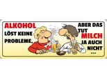 Vianmo Insegna In Legno 10X27 Cm Alkohol LöSt Keine Probleme