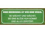 Vianmo Insegna In Legno 10X27 Cm Beziehung Ist Wie Eine Wiese