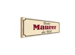 Vianmo Insegna In Legno 10X27 Cm Bester Maurer Der Welt Arbeit