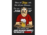 Vianmo Insegna In Legno 18X12 Cm Wenn Ich Bier Sehe HöRe Ich 2