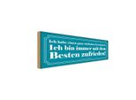 Vianmo Insegna In Legno 10X27 Cm Bin Immer Mit Besten Zufrieden