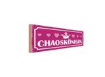 Vianmo Insegna In Legno 10X27 Cm ChaosköNigin Herz Krone