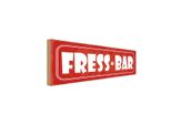 Vianmo Insegna In Legno 10X27 Cm Fress Bar