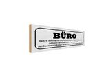 Vianmo Insegna In Legno 10X27 Cm BüRo Ablenkung Arbeitszeiten