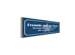 Vianmo Insegna In Legno 10X27 Cm Freunde Sind Sterne Immer Da
