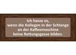 Vianmo Insegna In Legno 10X27 Cm Ich Hasse Es Wenn Die Kollegen