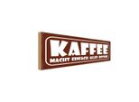 Vianmo Insegna In Legno 10X27 Cm Kaffee Macht Alles Besser