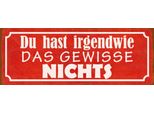 Vianmo Insegna In Legno 10X27 Cm Irgendwie Das Gewisse Nichts