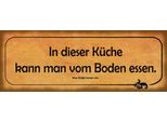 Vianmo Insegna In Legno 10X27 Cm In Dieser KüChe Kann Vom Boden
