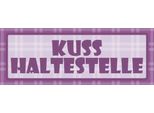 Vianmo Insegna In Legno 10X27 Cm Kuss Haltestelle