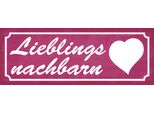 Vianmo Insegna In Legno 10X27 Cm Lieblingsnachbarn Herz