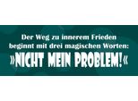 Vianmo Insegna In Legno 10X27 Cm Weg Zum Inneren Frieden