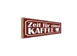 Vianmo Insegna In Legno 10X27 Cm Zeit FüR Einen Kaffee