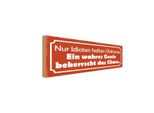 Vianmo Insegna In Legno 10X27 Cm Wahres Genie Beherrscht Chaos