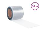 Vidaxl Tenda Per Porte Trasparente 200X1,6 Mm 50 M Pvc